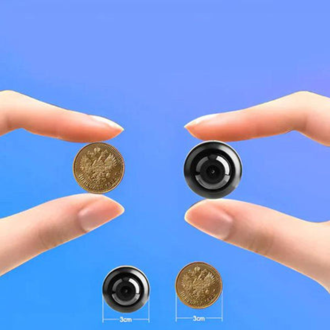 Mini caméra de sécurité Full HD 4K UltraVision™