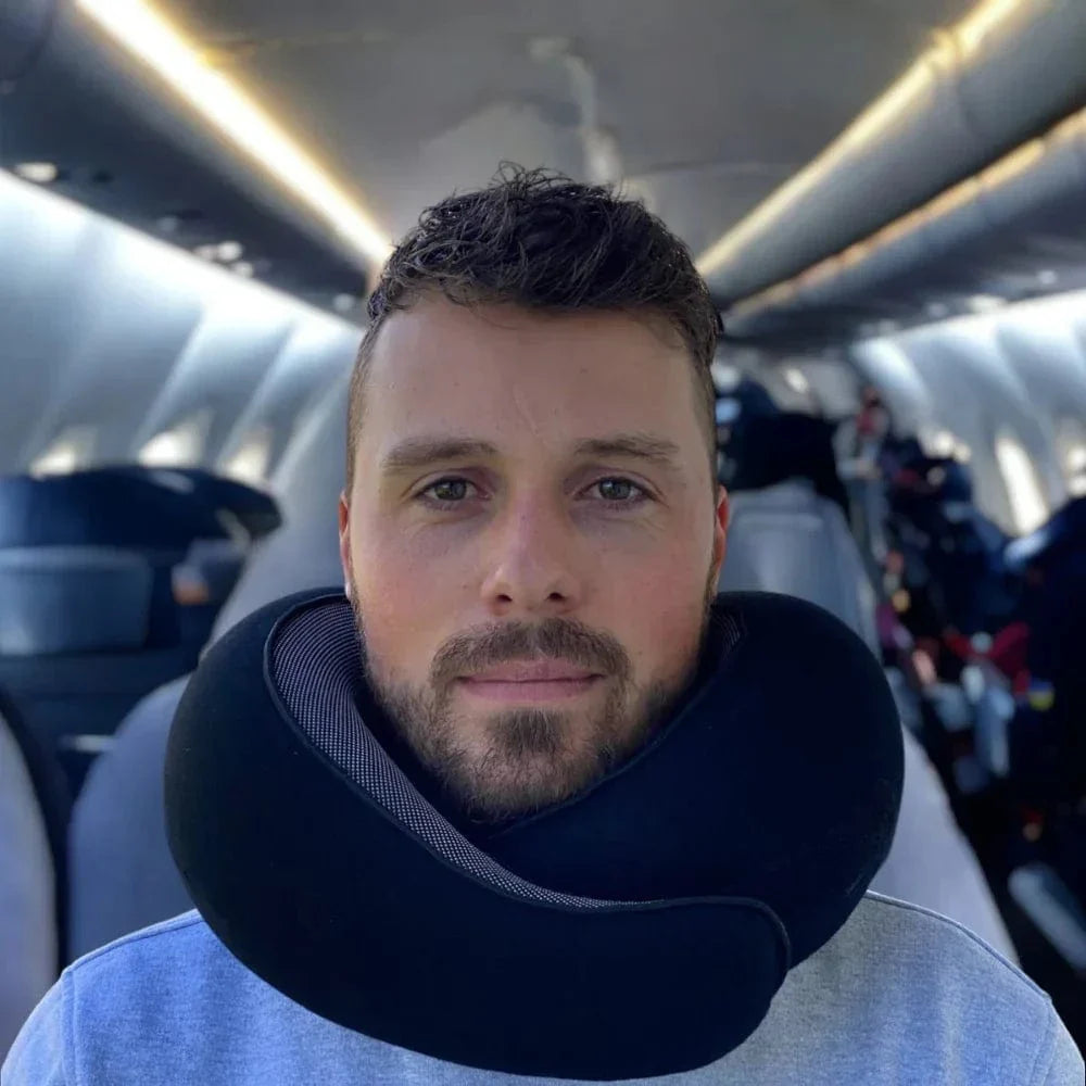 Oreiller de voyage Ergo+ - Épouse la nuque, libère les tensions
