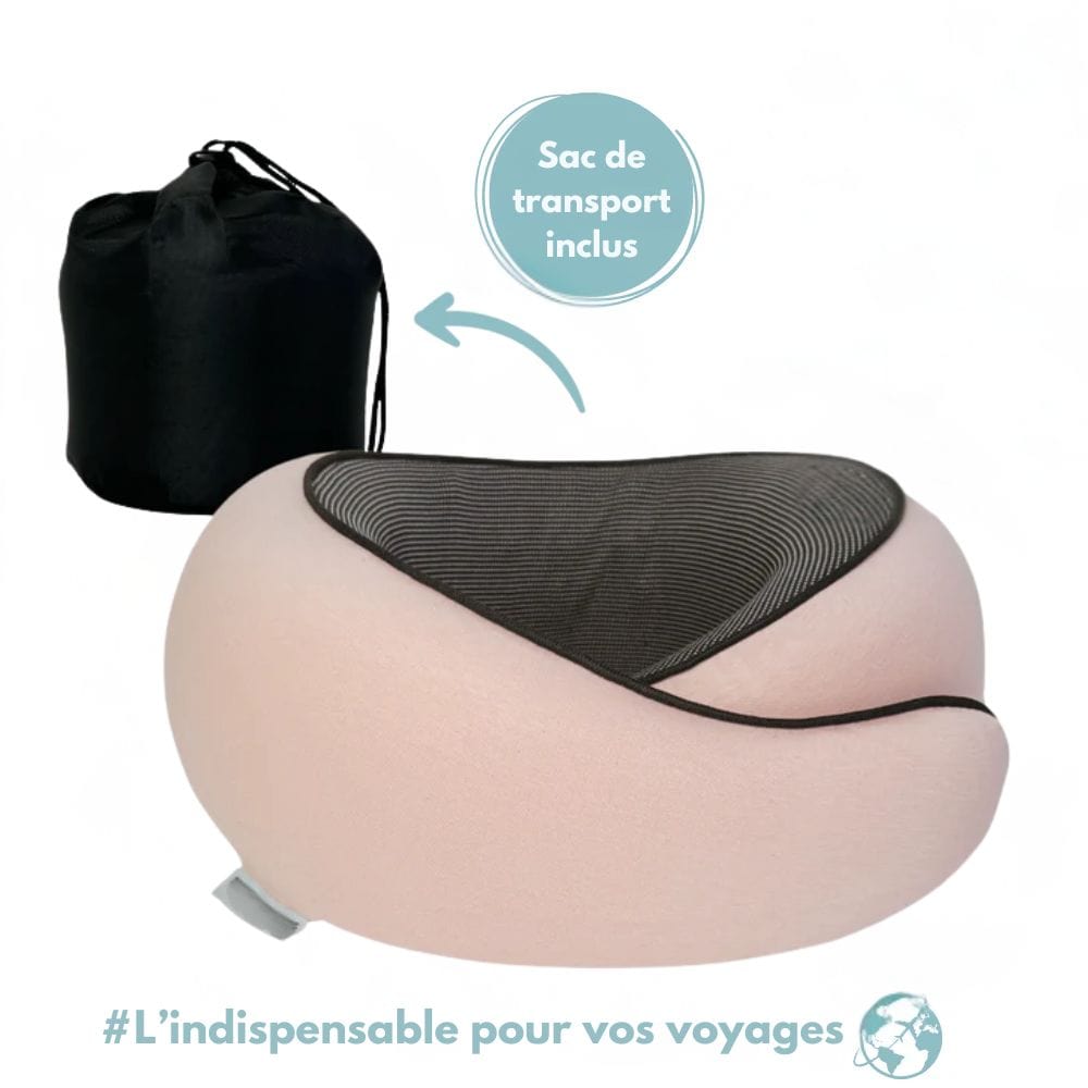 Oreiller de voyage Ergo+ - Épouse la nuque, libère les tensions