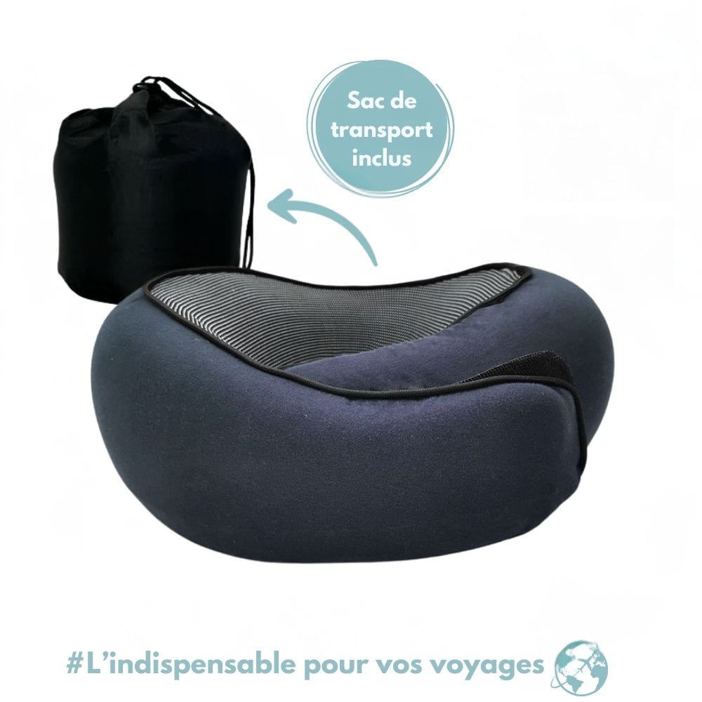Oreiller de voyage Ergo+ - Épouse la nuque, libère les tensions