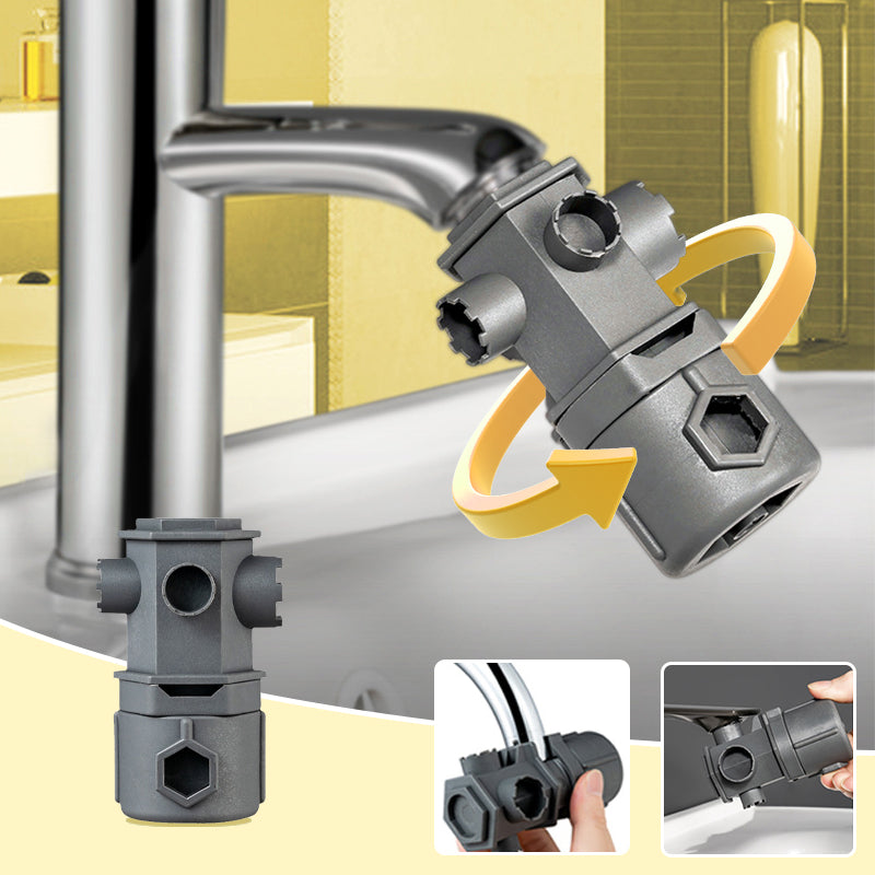 đ„HOT SALEđ„Ensemble d'outils de clĂ© tout-en-un pour robinet ăPratique et multifonctionnelă