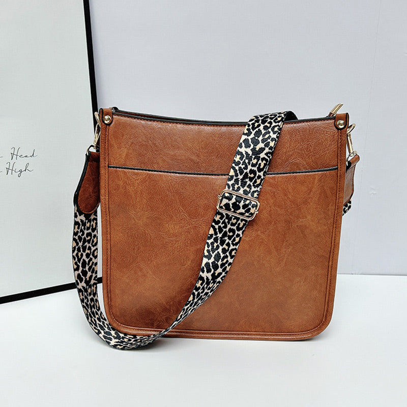 Sacs à Bandoulière Colorée en Cuir