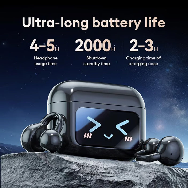 🎧🔥 Vente chaude 2025 🔥 Écouteurs clip Bluetooth - musique gratuite sans fil avec style et commodité