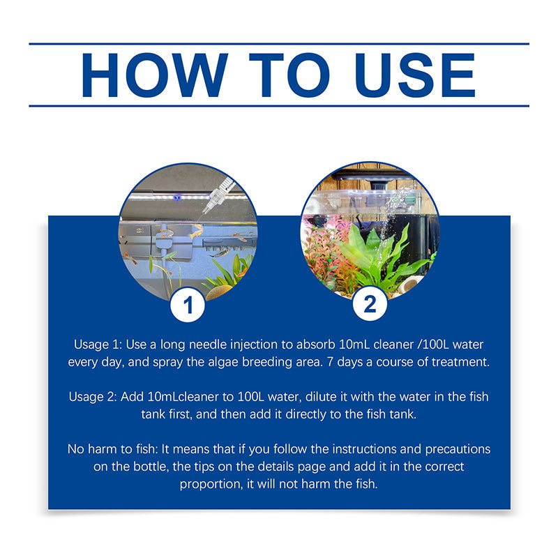 🔥2025 Vente à chaud 🔥Nettoyant Puissant pour l'Eau des Aquariums