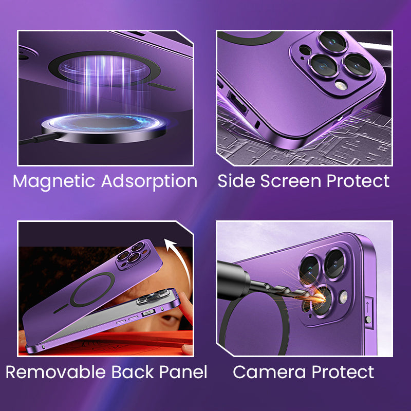 📱⚡ Coque magnétique anti-choc pour iPhone 🔥