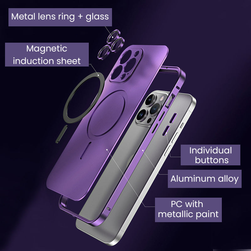 📱⚡ Coque magnétique anti-choc pour iPhone 🔥