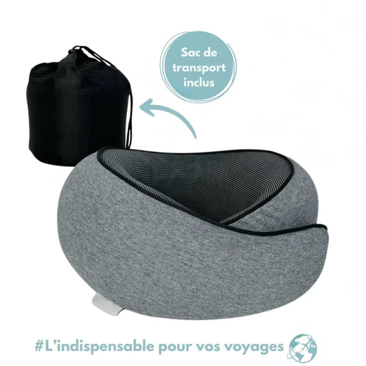 Oreiller de voyage Ergo+ - Épouse la nuque, libère les tensions