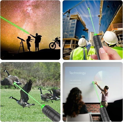 🔦Lumière laser rouge et verte à point unique