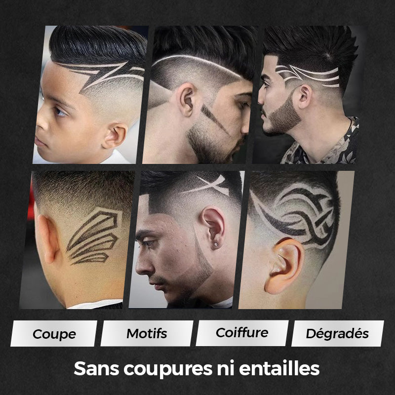 🔥Vente rapide - 49% DE RÉDUCTION💕Set de Tondeuse à Cheveux Professionnelle pour Homme