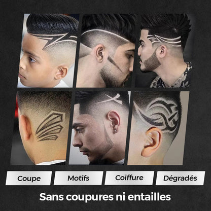 🔥Vente rapide - 49% DE RÉDUCTION💕Set de Tondeuse à Cheveux Professionnelle pour Homme