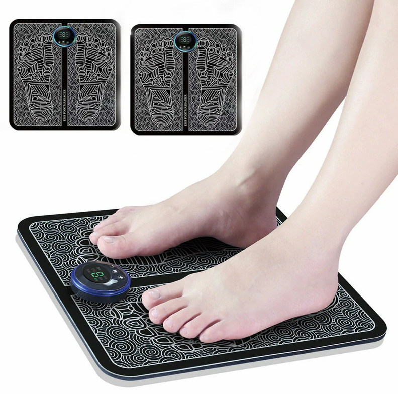 Tapis de massage - Électrostimulation des pieds