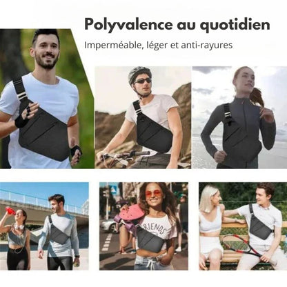 Sac bandoulière sécurisé