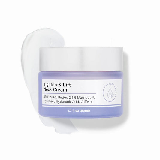 Crème anti-âge raffermissante et liftante pour le cou