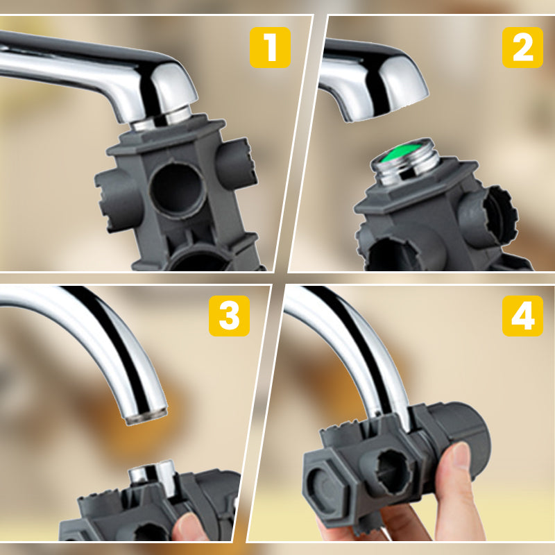 🔥HOT SALE🔥Ensemble d'outils de clé tout-en-un pour robinet 【Pratique et multifonctionnel】