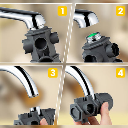 🔥HOT SALE🔥Ensemble d'outils de clé tout-en-un pour robinet 【Pratique et multifonctionnel】