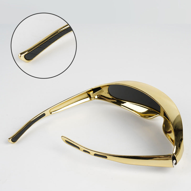 Lunettes de protection à miroir en une pièce pour soudage