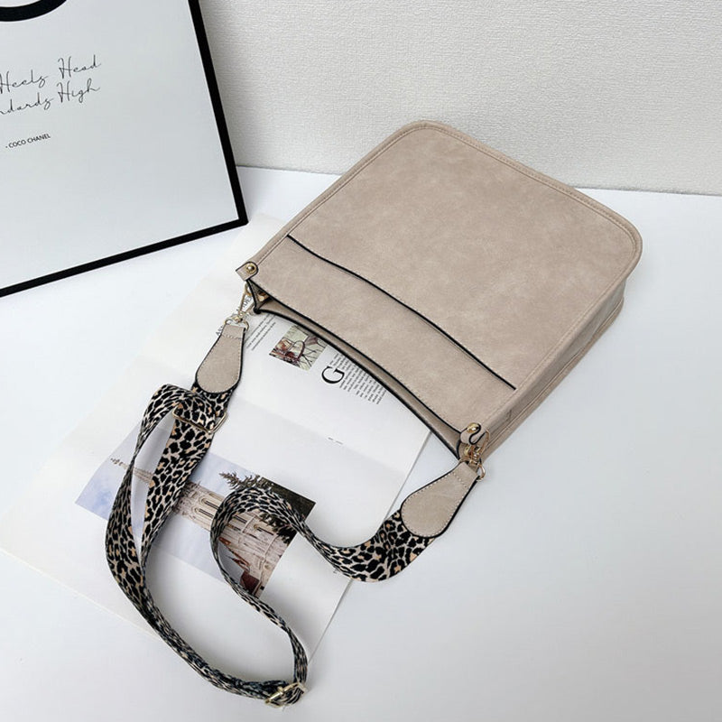 Sacs à Bandoulière Colorée en Cuir