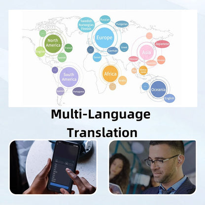 🎧 Écouteurs Intelligents Bluetooth à Clip avec Traduction