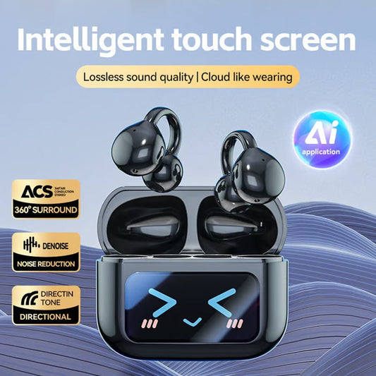 🎧🔥 Vente chaude 2025 🔥 Écouteurs clip Bluetooth - musique gratuite sans fil avec style et commodité