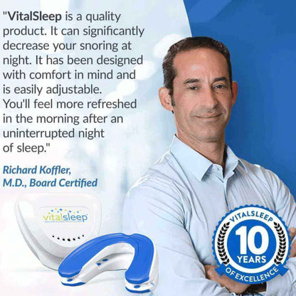 Embout buccal anti-ronflement VitalSleep - Prix réduit